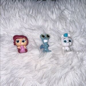 Set of Three Cute Hercules Doorables: Meg, Panic, and Pegasus